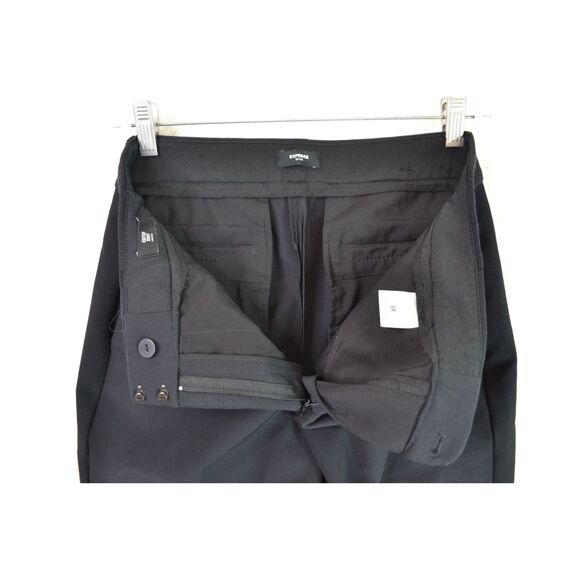 Express Editor Women's 6 Tall Black Mid Rise Bootcut Pant - Picture 12 of 15